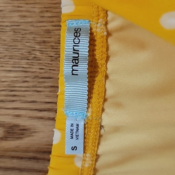 Yello Polka-dot Dress - Picture 2 of 6